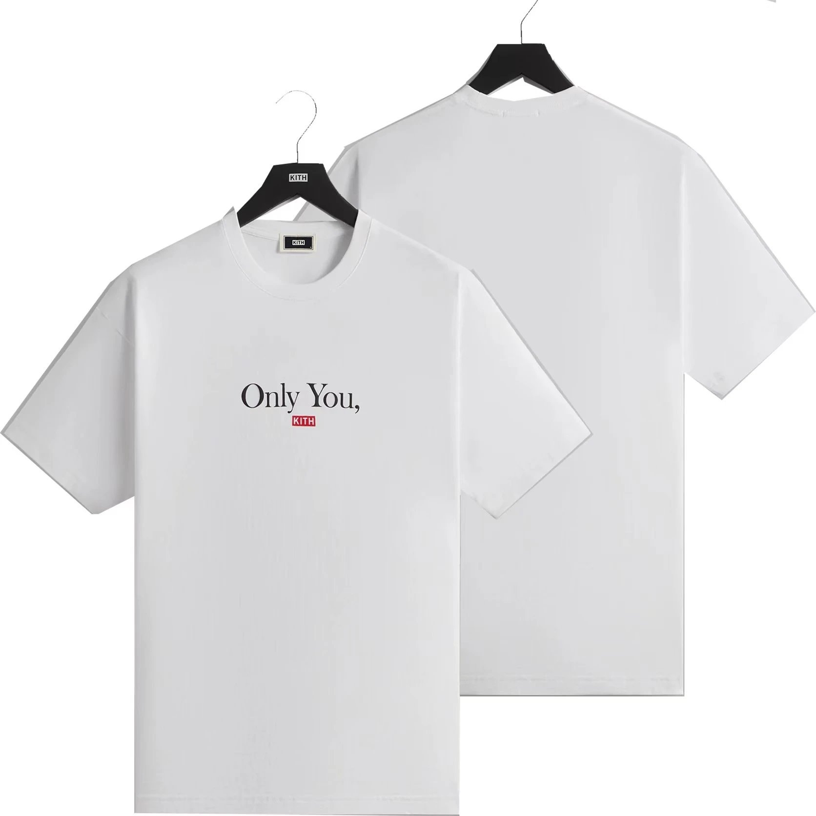 Kith T-Shirts Graphic Print Short-Sleeve T-Shirt — K-278 white