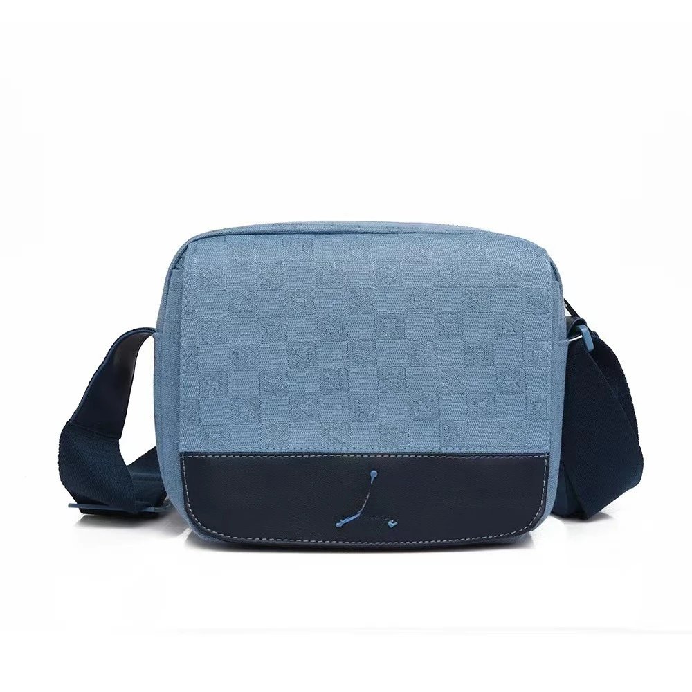 Single shoulder blue