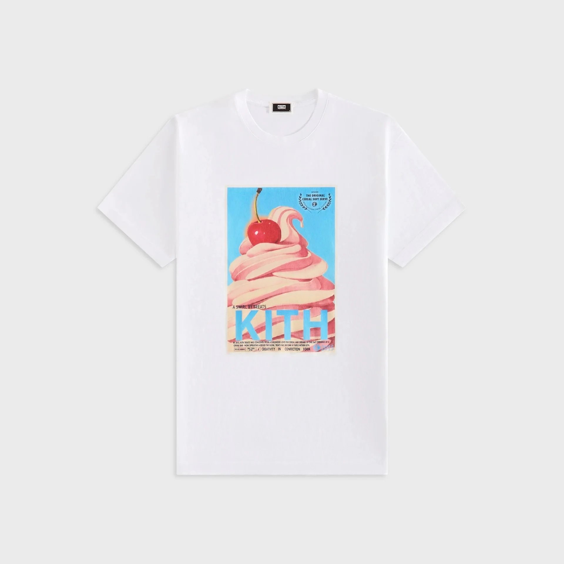 Kith T-Shirts Graphic Short-Sleeve T-Shirt — K-317 white