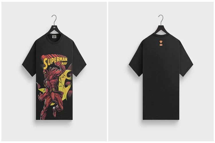 Kith T-Shirts Graphic Short-Sleeve T-Shirt — K-319 Black