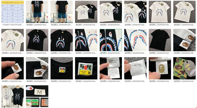 A Bathing Ape T-Shirts Short-Sleeve Graphic Print product detail image 5