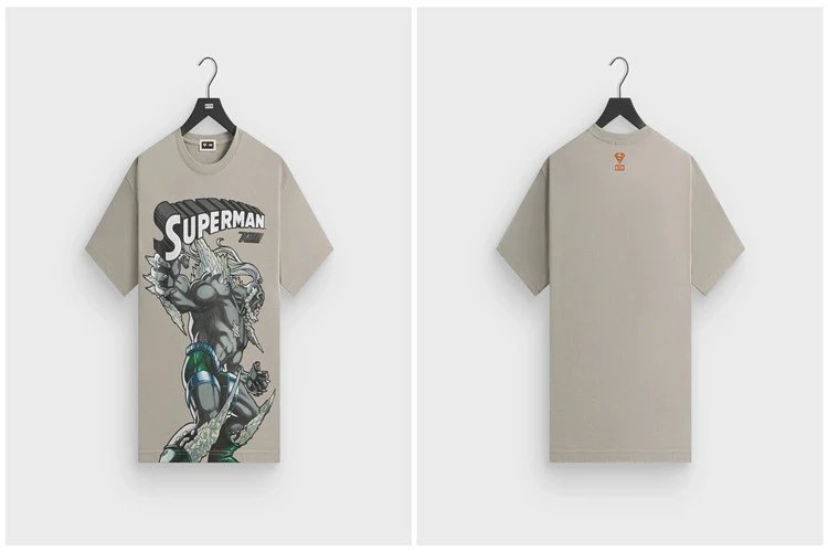 Kith T-Shirts Graphic Short-Sleeve T-Shirt — K-322 gray