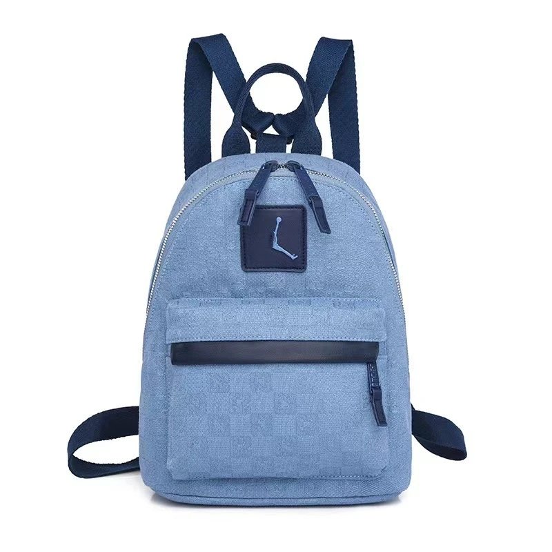 Design Mini Backpack Beige with Brown Accents Casual Backpack - 14