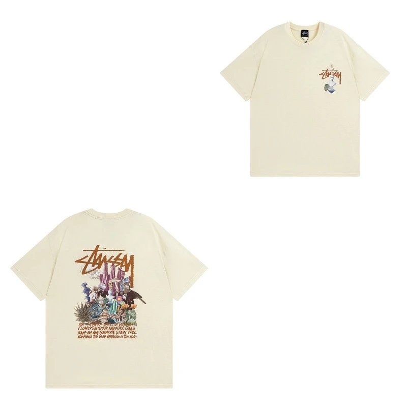 Stussy T-Shirts TS3K-1 — 944 apricot