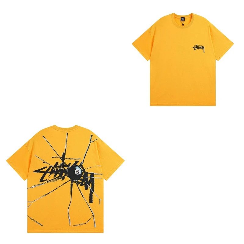 Stüssy T-Shirts TS3K-1 Dice Graphic — 949 yellow