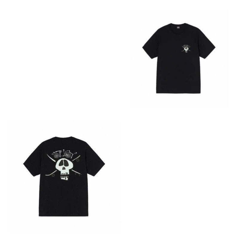 Stüssy T-Shirts TS3K-1 Dice Graphic — 958 black