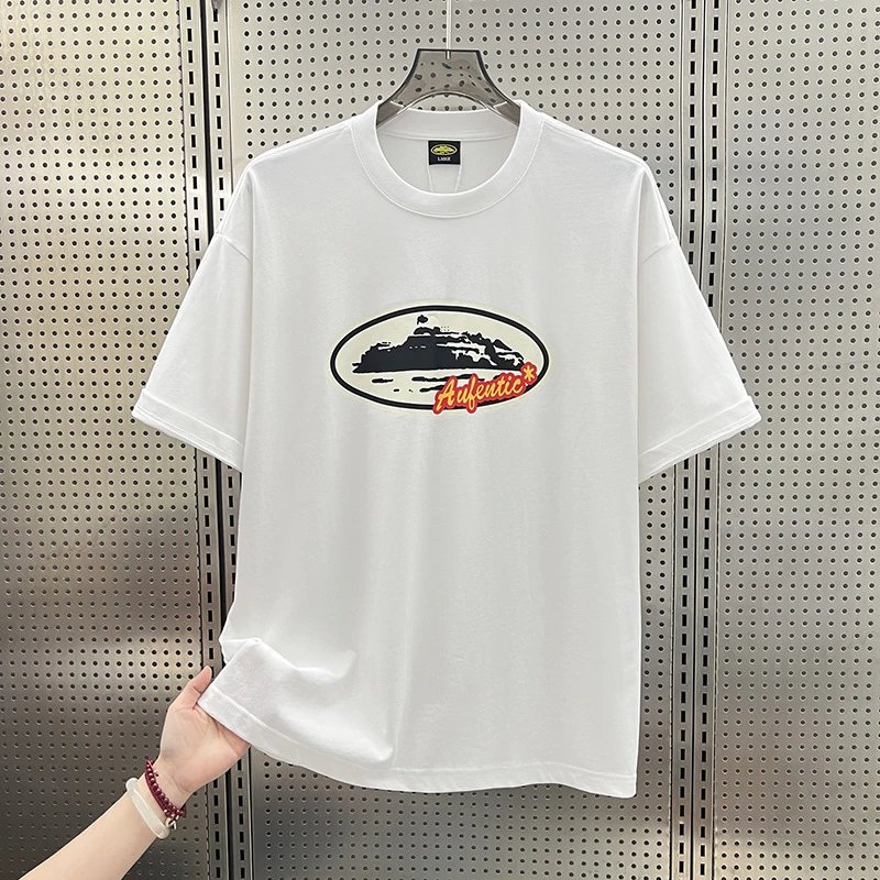 Corteiz T-Shirts Alcatraz Graphic T-Shirt — 5912 white