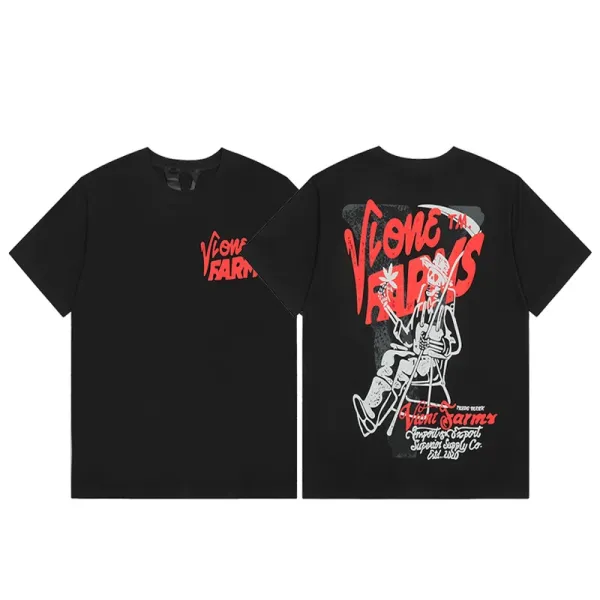 Versace VLogo Crystal-Embellished Black T-Shirt - 8