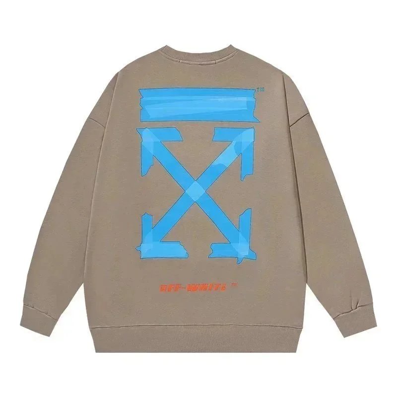Off-White Hoodies & Sweatshirts Crewneck Sweatshirt with Arrow Graphic — 15