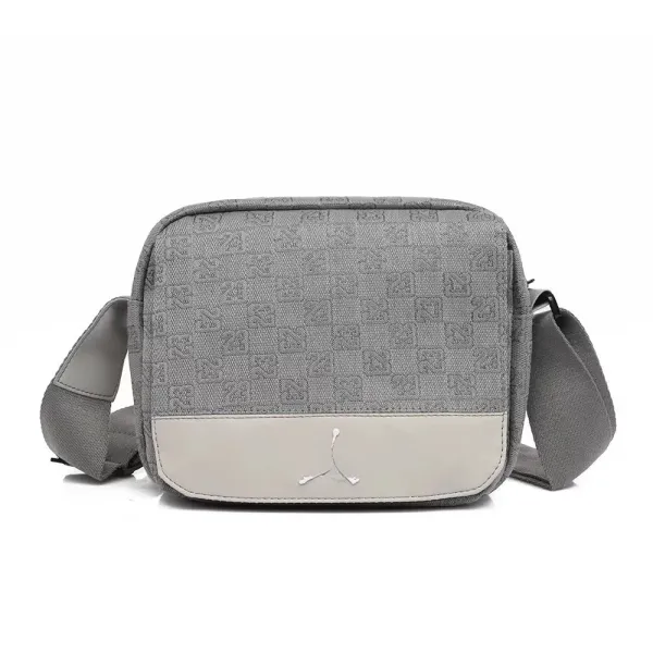 Air Jordan Monogram Crossbody Bag Gray - 1