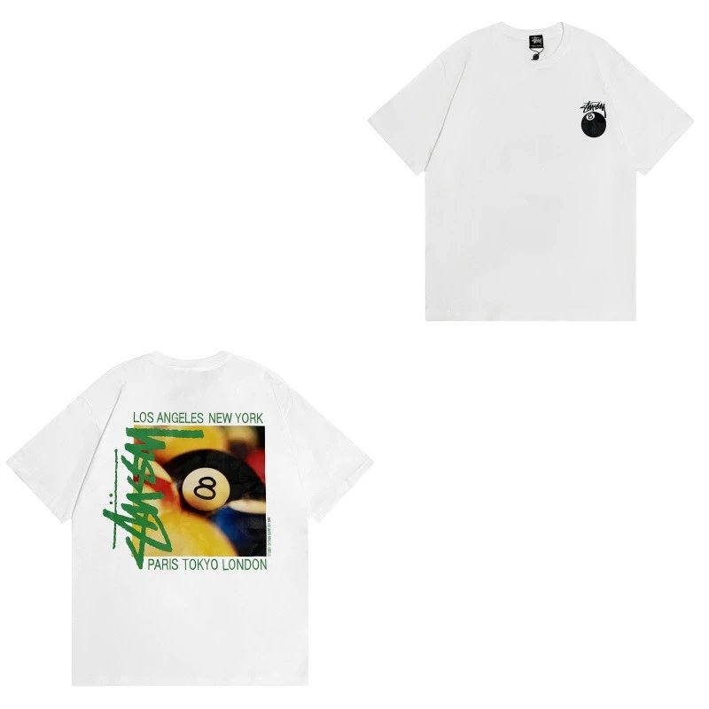 Stussy T-Shirts TS3K-1 — 937 white