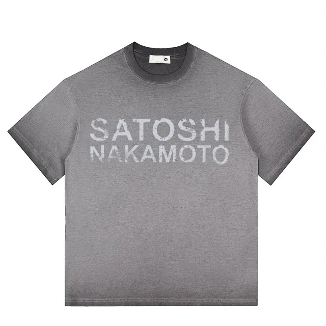 Satoshi Nakamoto T-Shirts Graphic studded T-Shirt product detail image 38