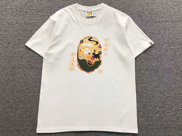 A Bathing Ape T-Shirts Short-Sleeve Graphic Print product detail image 9