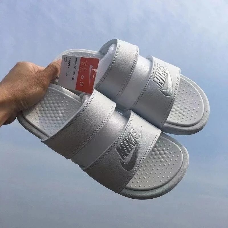 RFIDNO Sandals Monogram Slide — Ninja white sponge does not wear feet