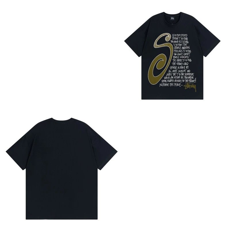 Stüssy T-Shirts TS3K-1 Dice Graphic — 951 black