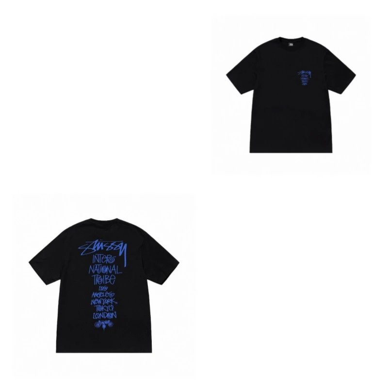 Stüssy T-Shirts TS3K-1 Dice Graphic — 952 black