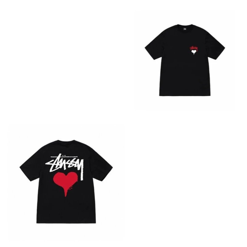 Stüssy T-Shirts TS3K-1 Dice Graphic — 959 black