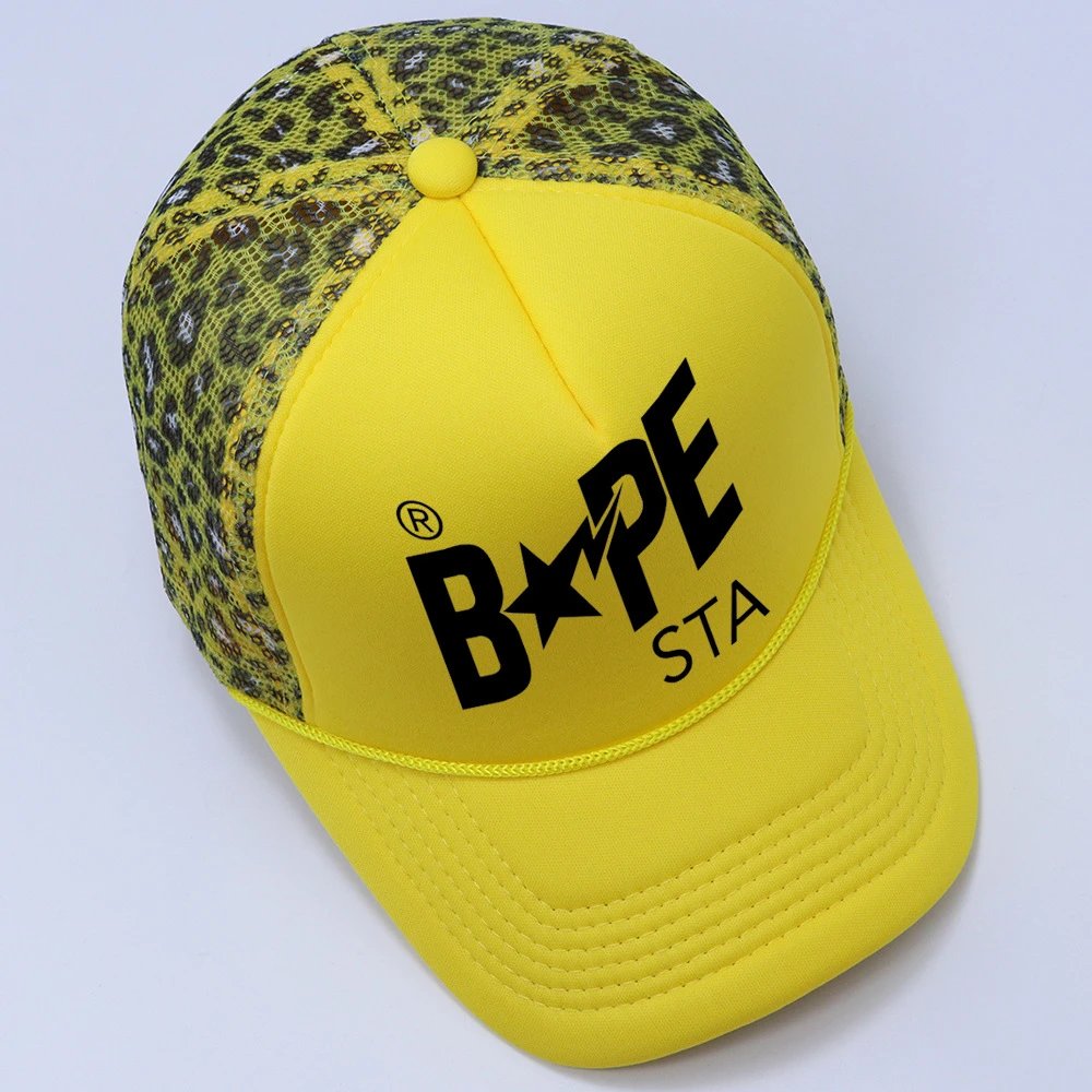 A Bathing Ape Hats BAPE STA Camouflage Baseball Cap — #-27