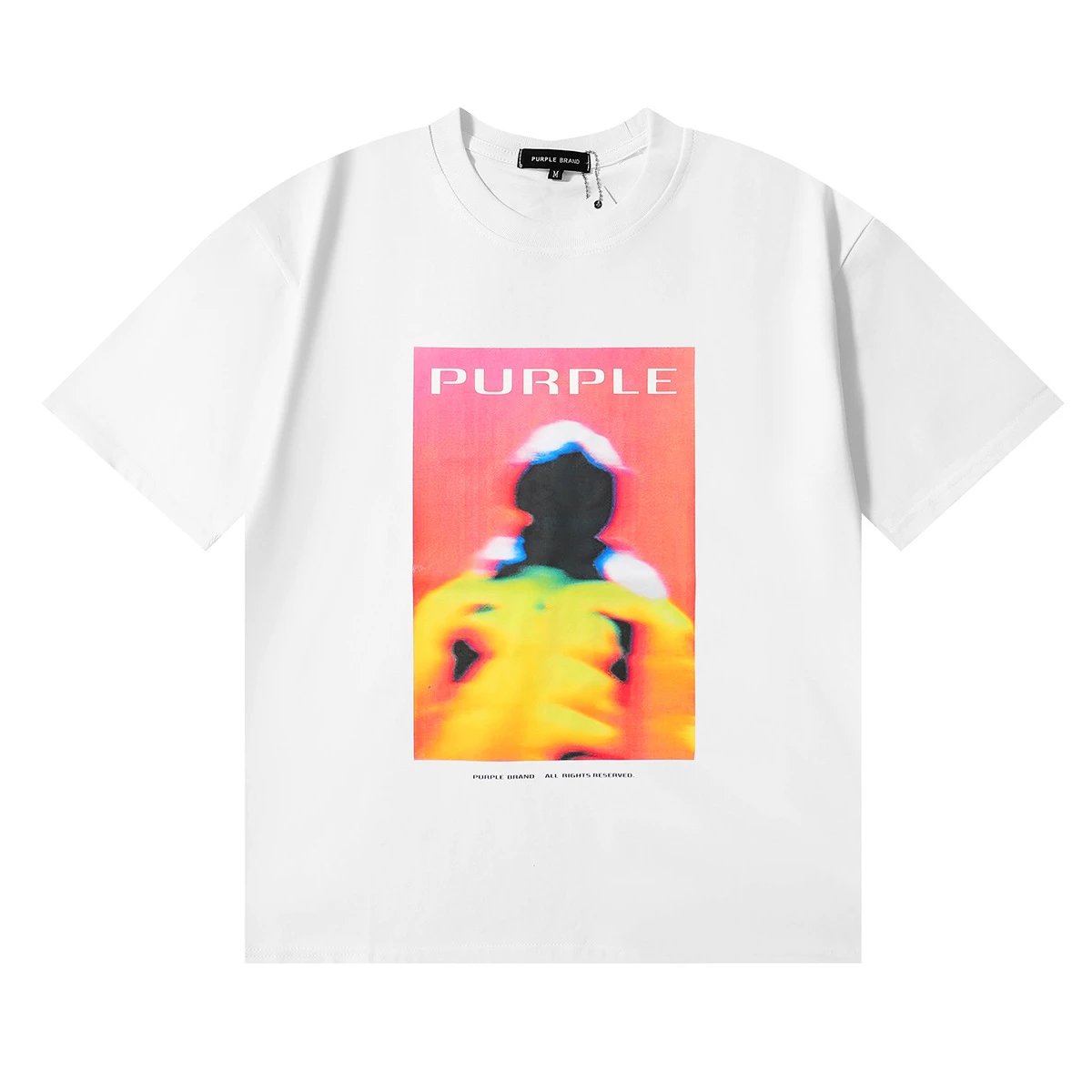 Purple Brand T-Shirts Graphic Print — 3056-2
