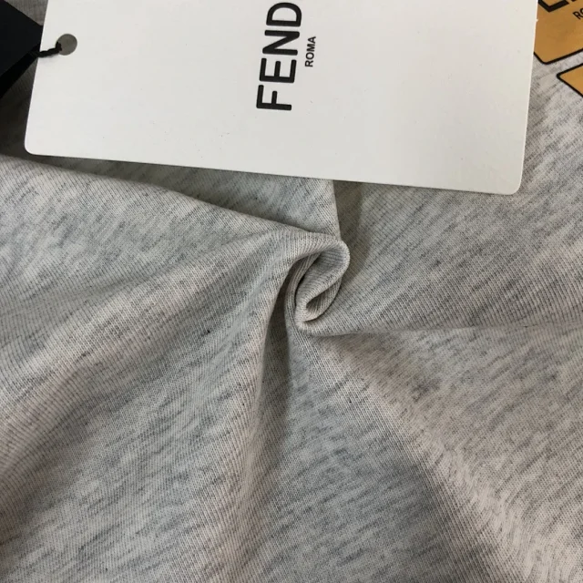 Fendi T-Shirts Short-Sleeve Logo Print product detail image 14