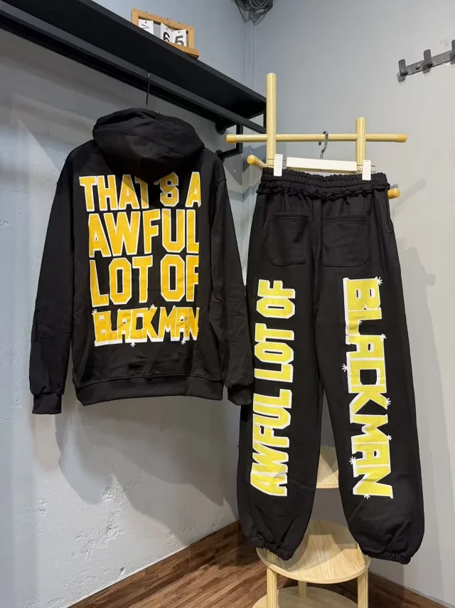 That's a Awful Lot of Cough Syrup Matching Sets Graphic-print hoodie and jogger set product detail image 33