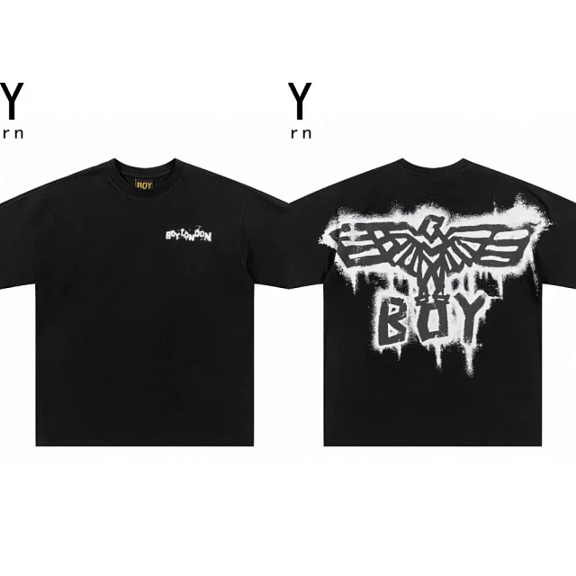 BOY London T-Shirts Eagle and wing graphic short-sleeve T-shirt product detail image 19
