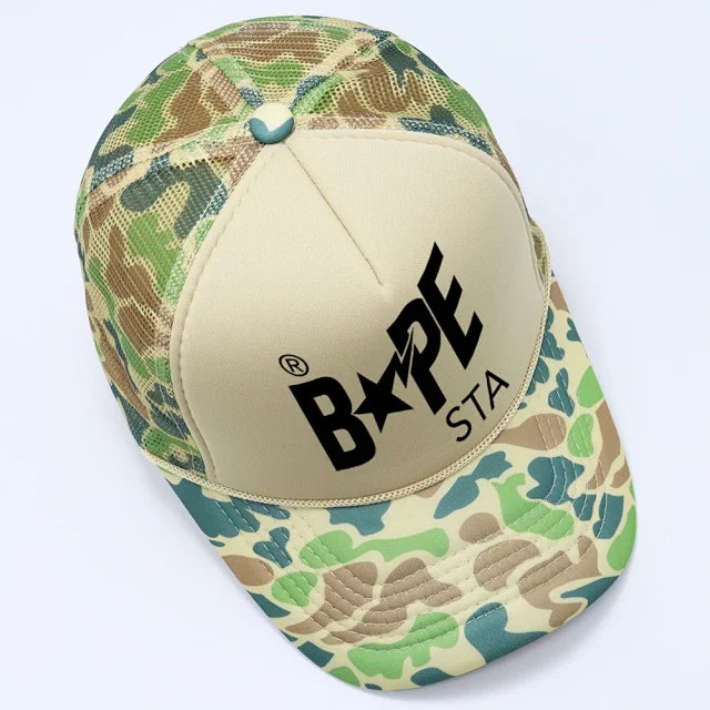 A Bathing Ape Hats BAPE STA Camouflage Baseball Cap product detail image 2