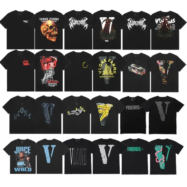 Versace VLogo Crystal-Embellished Black T-Shirt - 6