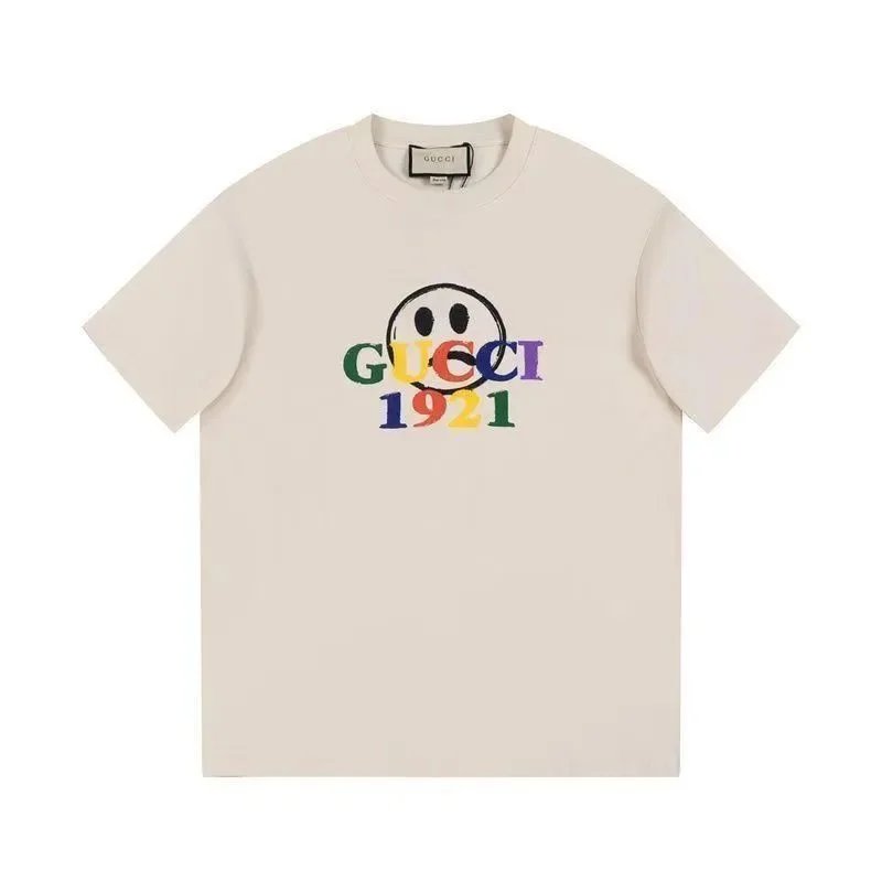 Gucci T-Shirts Logo Graphic — 23 white