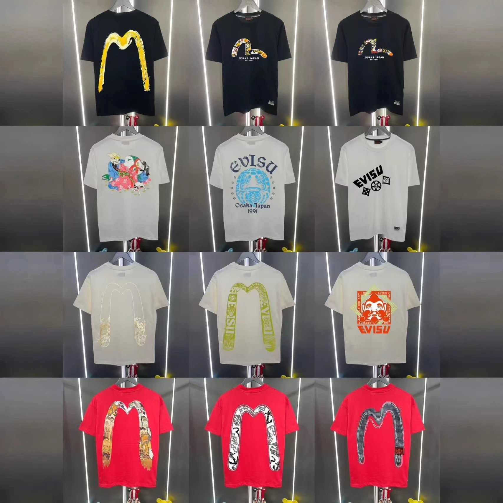 Evisu T-Shirts EUT-1 Graphic Print image 2