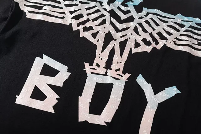 BOY London T-Shirts Eagle and wing graphic short-sleeve T-shirt product detail image 23