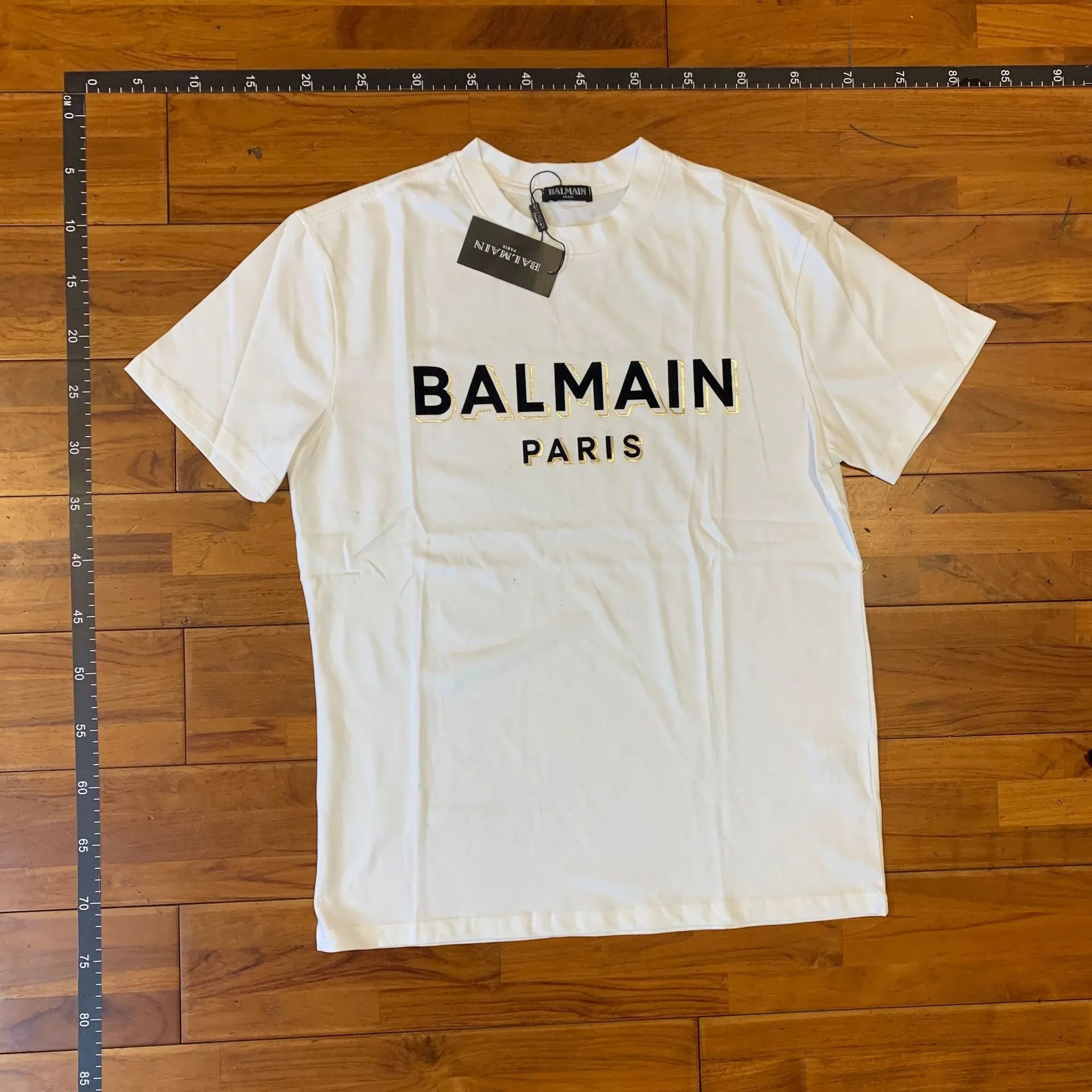 Balmain T-Shirts Short-Sleeve Logo Print image 2