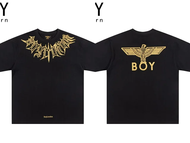 BOY London T-Shirts Eagle and wing graphic short-sleeve T-shirt product detail image 15
