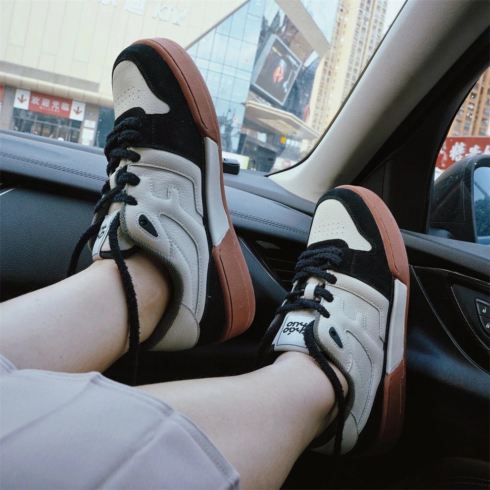 Unbranded Sneakers G2S-5 low-top panelled image 3