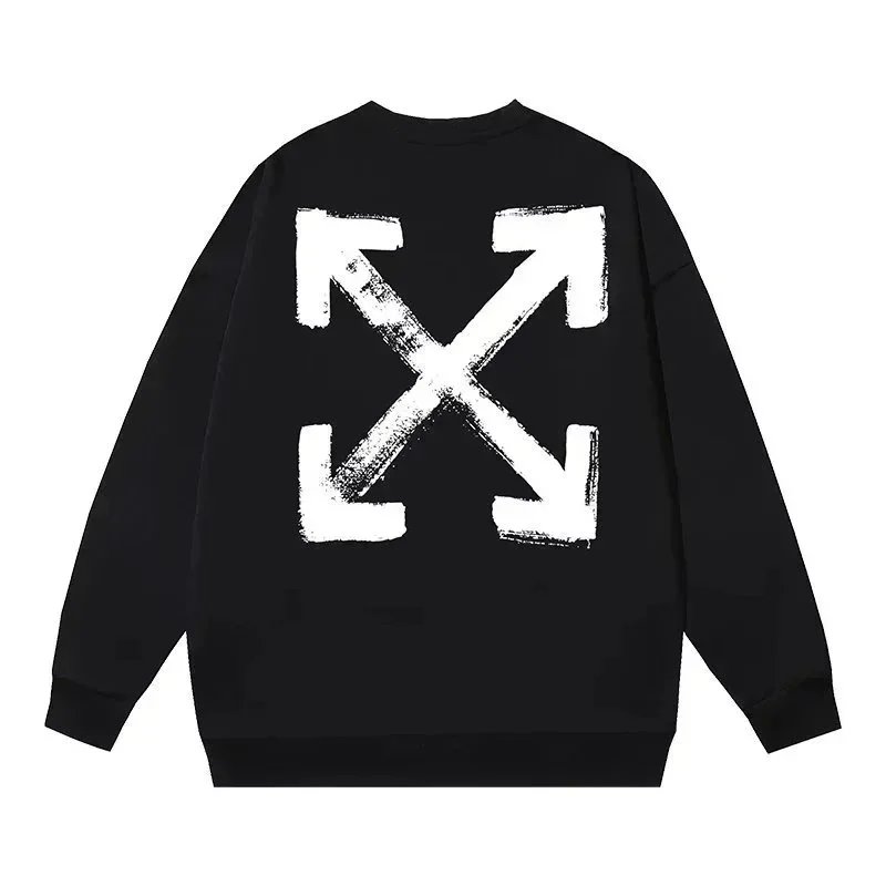 Off-White Hoodies & Sweatshirts Crewneck Sweatshirt with Arrow Graphic image 9
