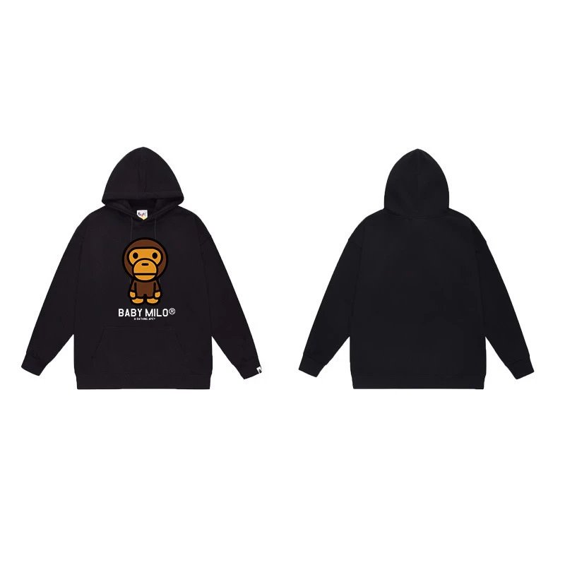 BAPE Hoodies & Sweatshirts Ape Head Graphic Pullover Hoodie — 7042 black