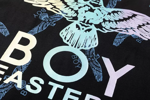 BOY London T-Shirts Eagle and wing graphic short-sleeve T-shirt product detail image 22