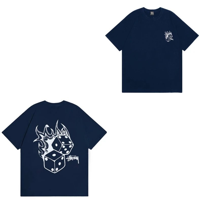 Stussy T-Shirts TS3K-1 — 935 blue
