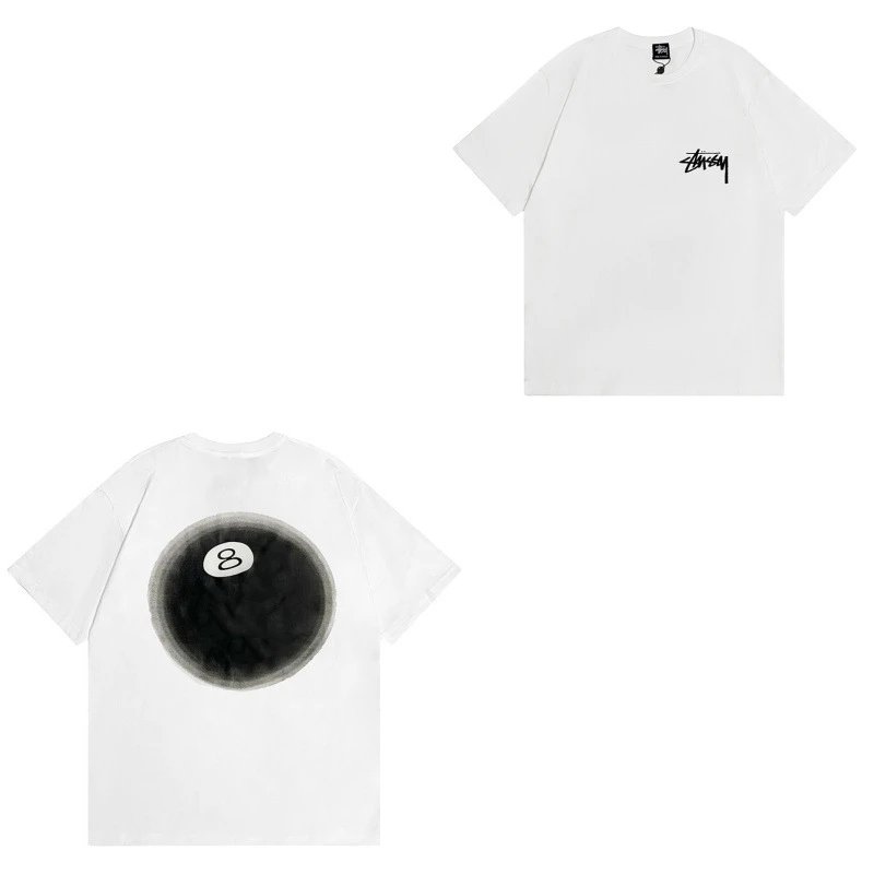 Stussy T-Shirts TS3K-1 — 939 white