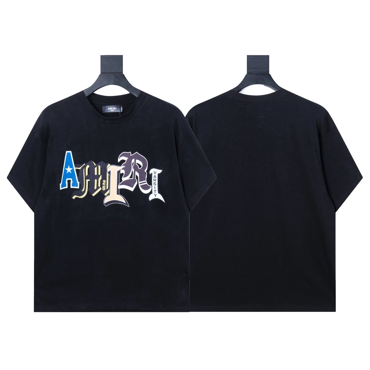 AMIRI T-Shirts Graphic Print — tx6512 black