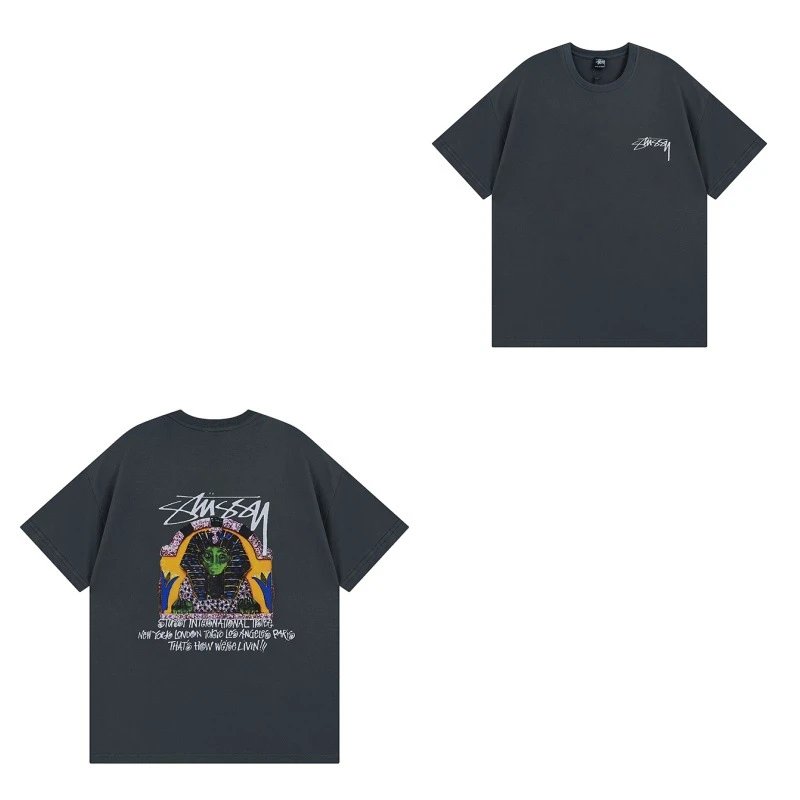 Stussy T-Shirts TS3K-1 — 943 Dark gray