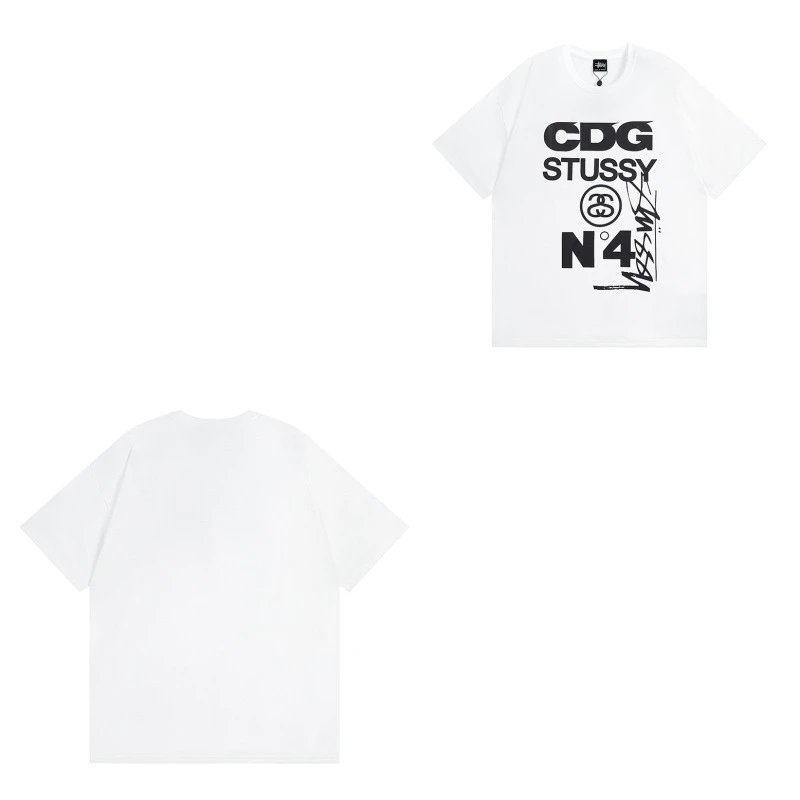 Stussy T-Shirts TS3K-1 — 945 white