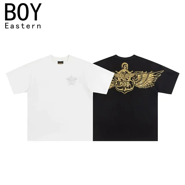 BOY London T-Shirts Eagle and wing graphic short-sleeve T-shirt product detail image 13