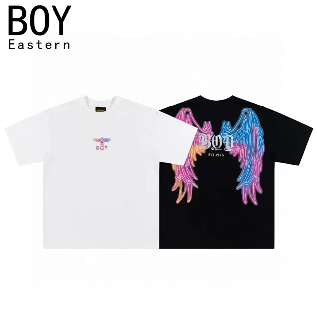 BOY London T-Shirts Eagle and wing graphic short-sleeve T-shirt product detail image 12