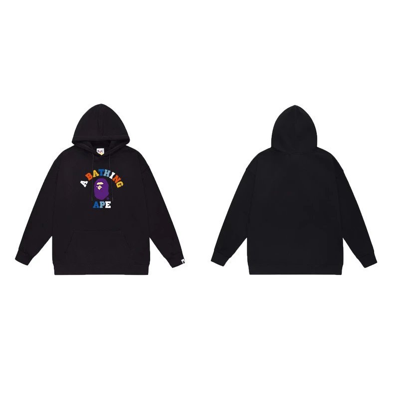 BAPE Hoodies & Sweatshirts Ape Head Graphic Pullover Hoodie — 7039 black
