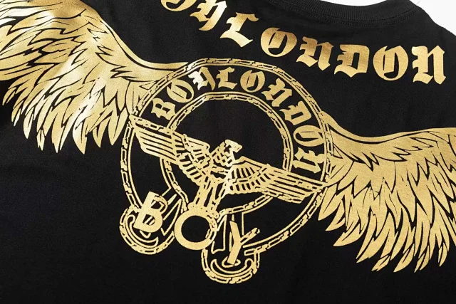BOY London T-Shirts Eagle and wing graphic short-sleeve T-shirt product detail image 25