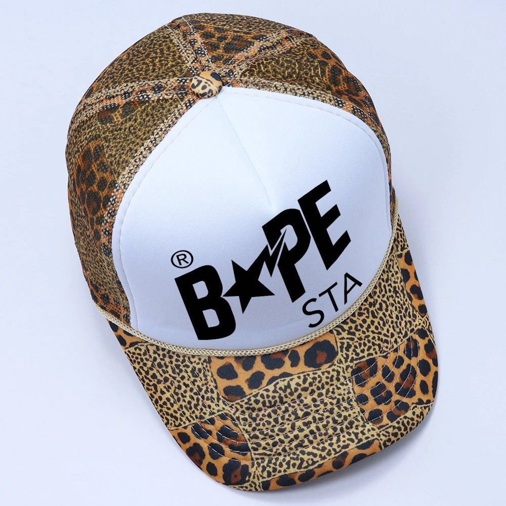 A Bathing Ape Hats BAPE STA Camouflage Baseball Cap — #-34