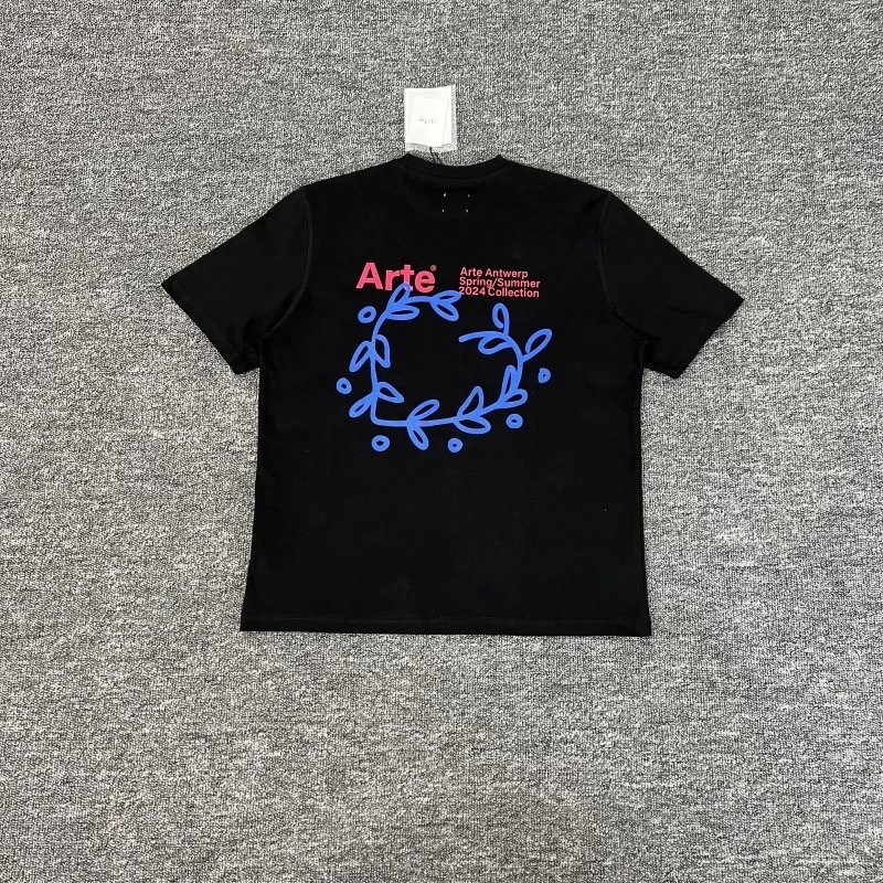 Arte Antwerp T-Shirts Graphic Print — ART-103 Black