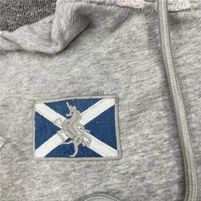 Project G/R Hoodies & Sweatshirts Distressed Zip-Up Hoodie product detail image 8
