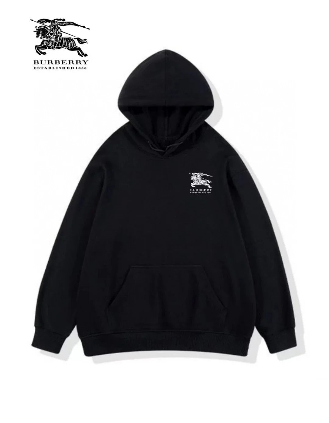 Burberry Hoodies & Sweatshirts Check-Lined Hooded Sweatshirt image 8